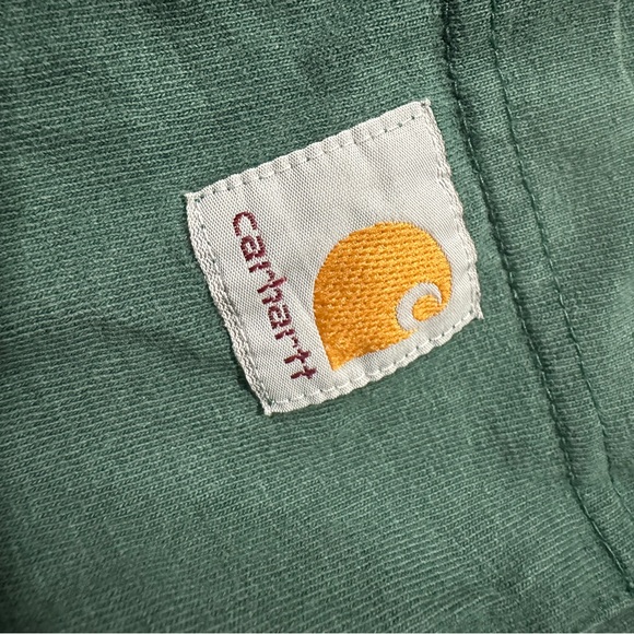 Carhartt Men's Casual Green Long sleeve - Picture 3 of 4